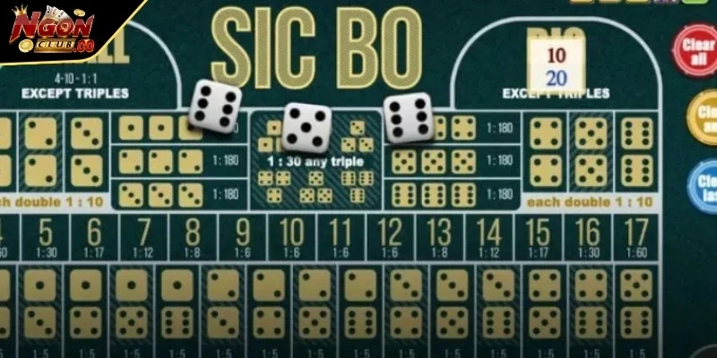 Âm thanh sống động và giao diện sắc nét của sicbo online